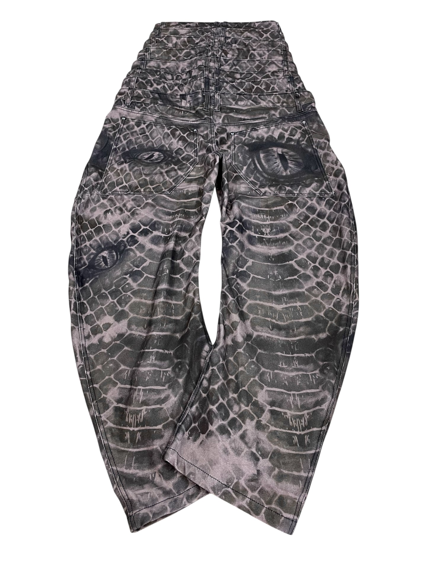 8 BACKS J-CUT PANTS (SNAKE EYES) (Pre-order 5 Weeks)