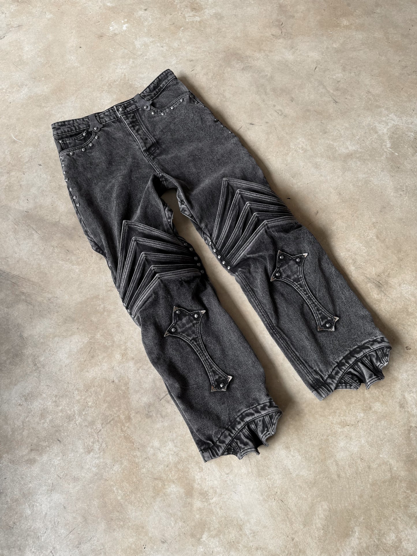 Knight Pants - Grey Washed
