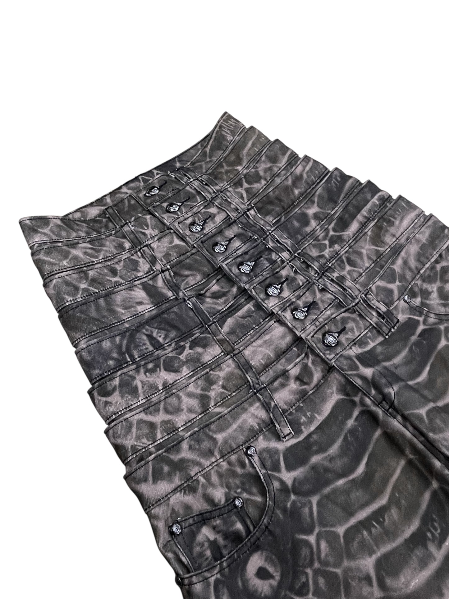 8 BACKS J-CUT PANTS (SNAKE EYES) (Pre-order 5 Weeks)