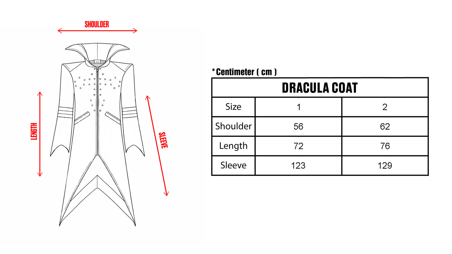 Dracula Coat (Pre-order 8 Weeks)