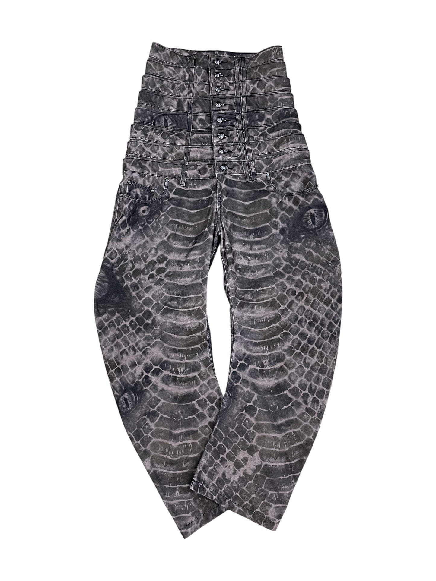 8 BACKS J-CUT PANTS (SNAKE EYES) (Pre-order 5 Weeks)