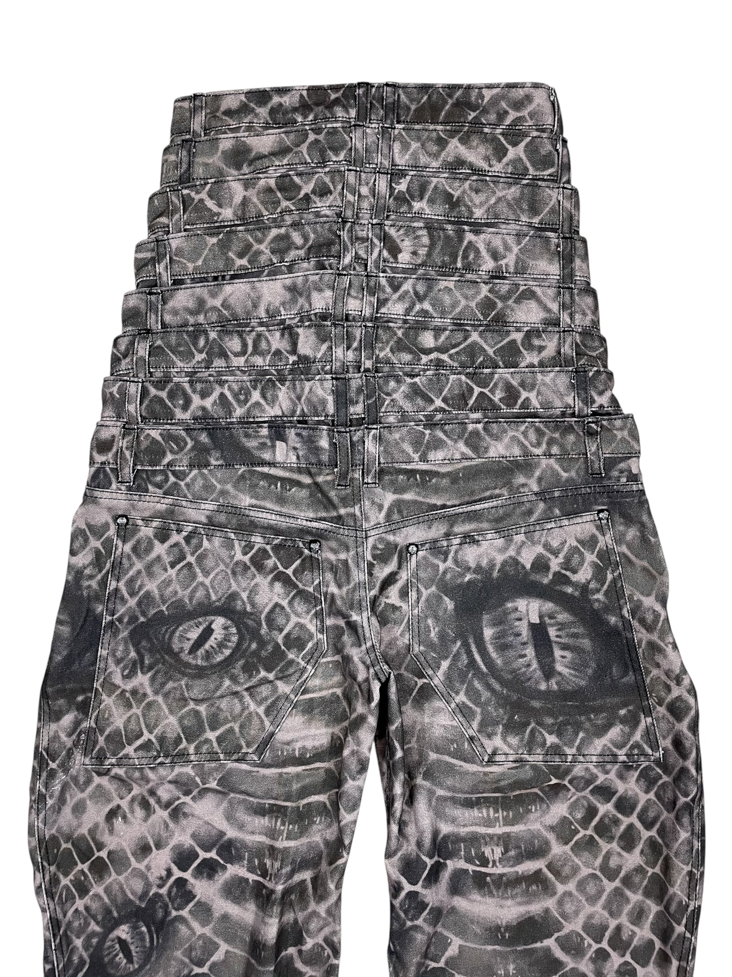 8 BACKS J-CUT PANTS (SNAKE EYES) (Pre-order 5 Weeks)