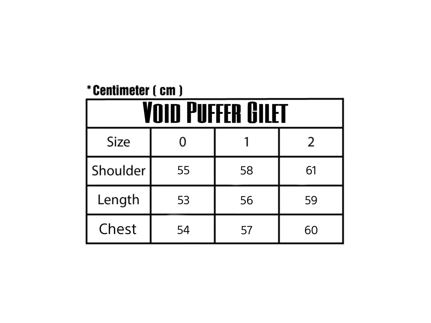 Void Puffer Gilet