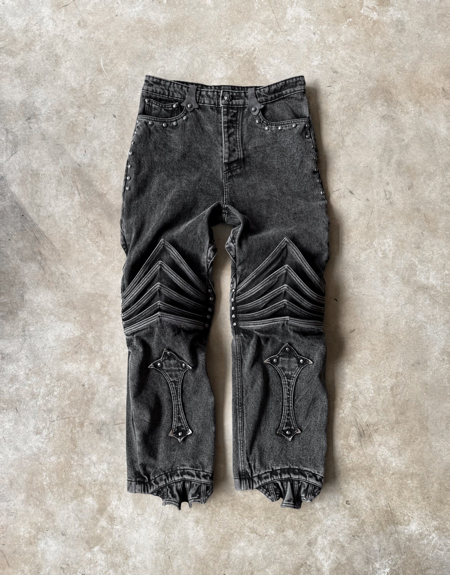 Knight Pants - Grey Washed