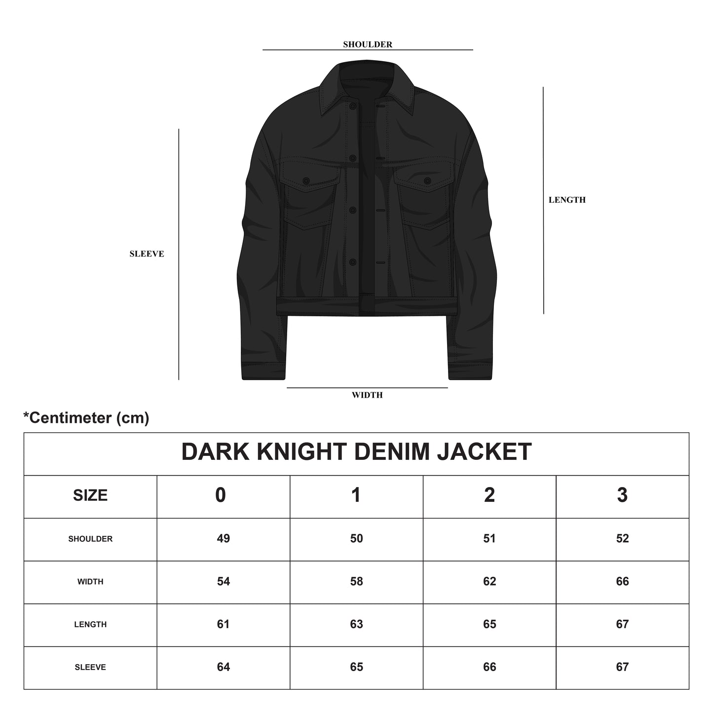 Dark Knight Denim Jacket (Available)