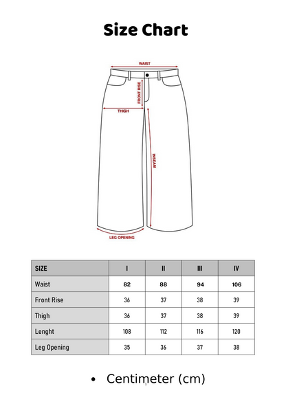 WHITE EYES PANTS  (Available)