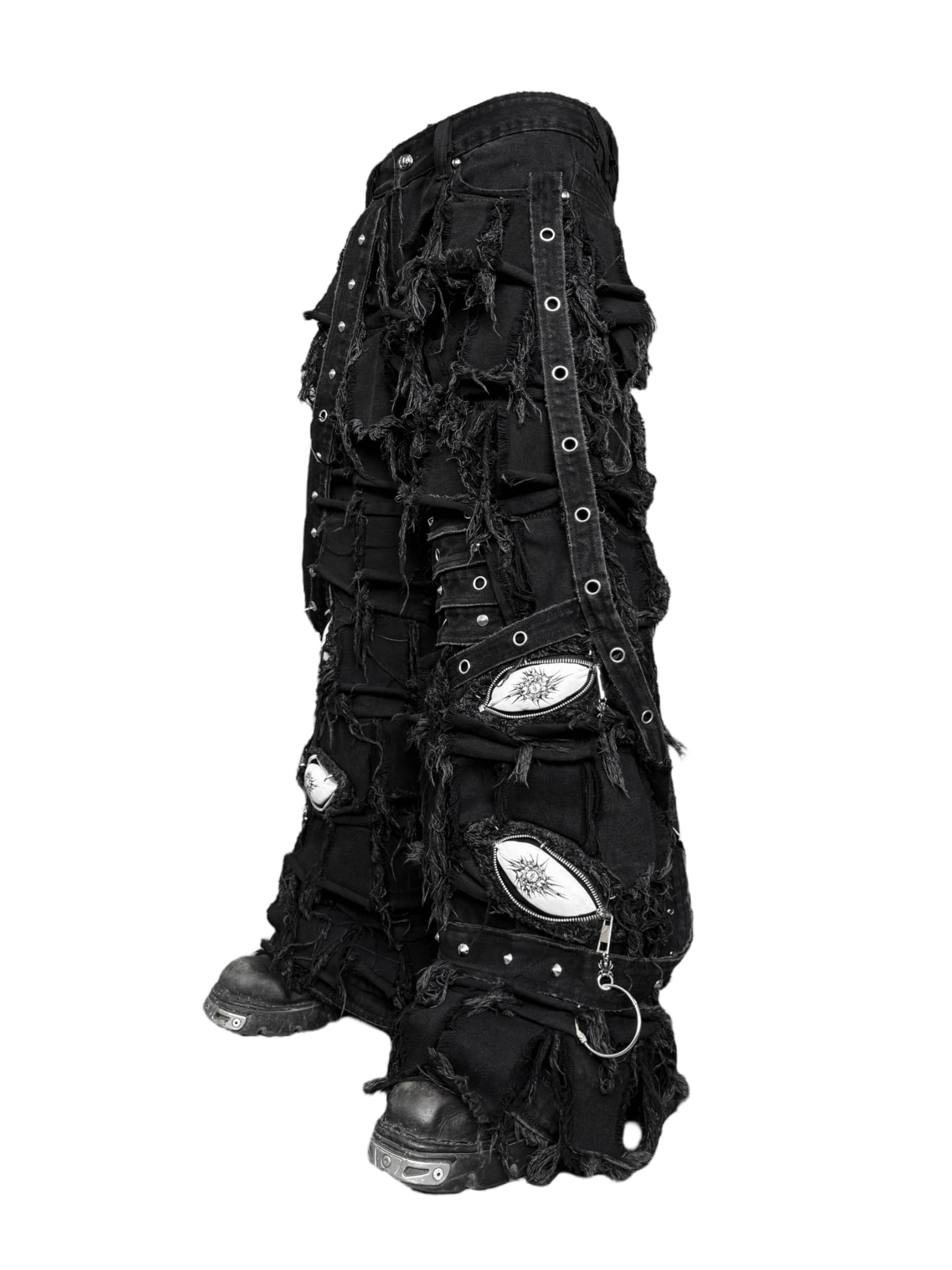 BLACK MONSTER PANTS – UNIZ