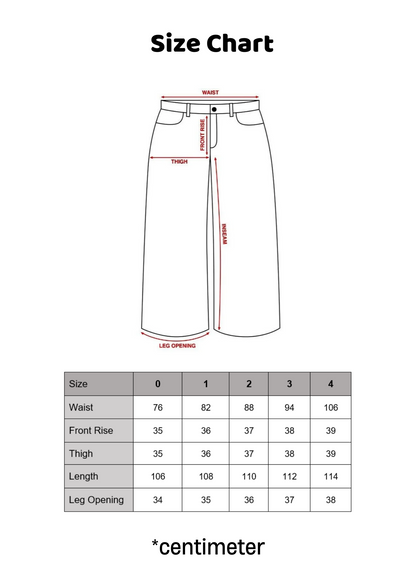 WHITE EYES PANTS  (Available)