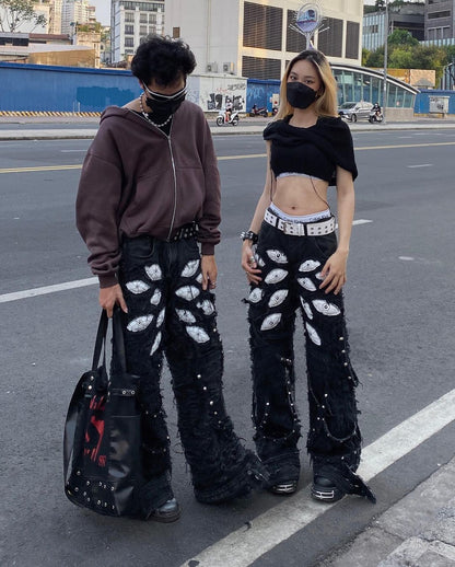 WHITE EYES PANTS  (Available)