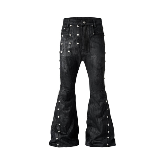 Egypt Coated Flare Pants