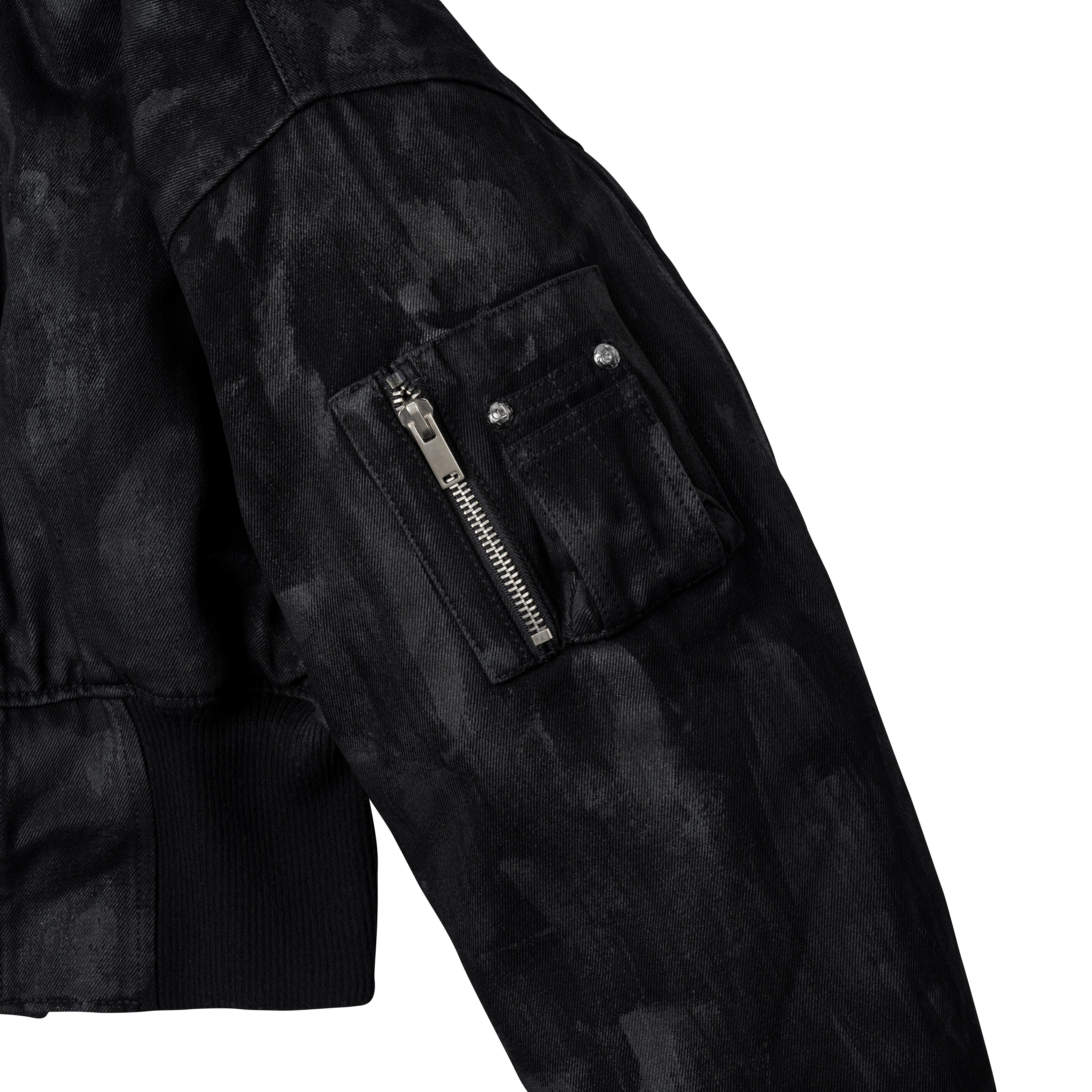 【Uniz】Black Coating Bomber Jacket Black Coating Bomber Jacket(PRE-ORDER 4 WEEKS) – UNIZ