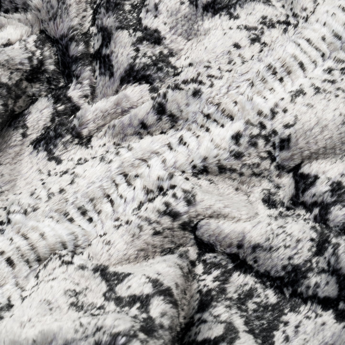 Snake Fur Jacket - Grey