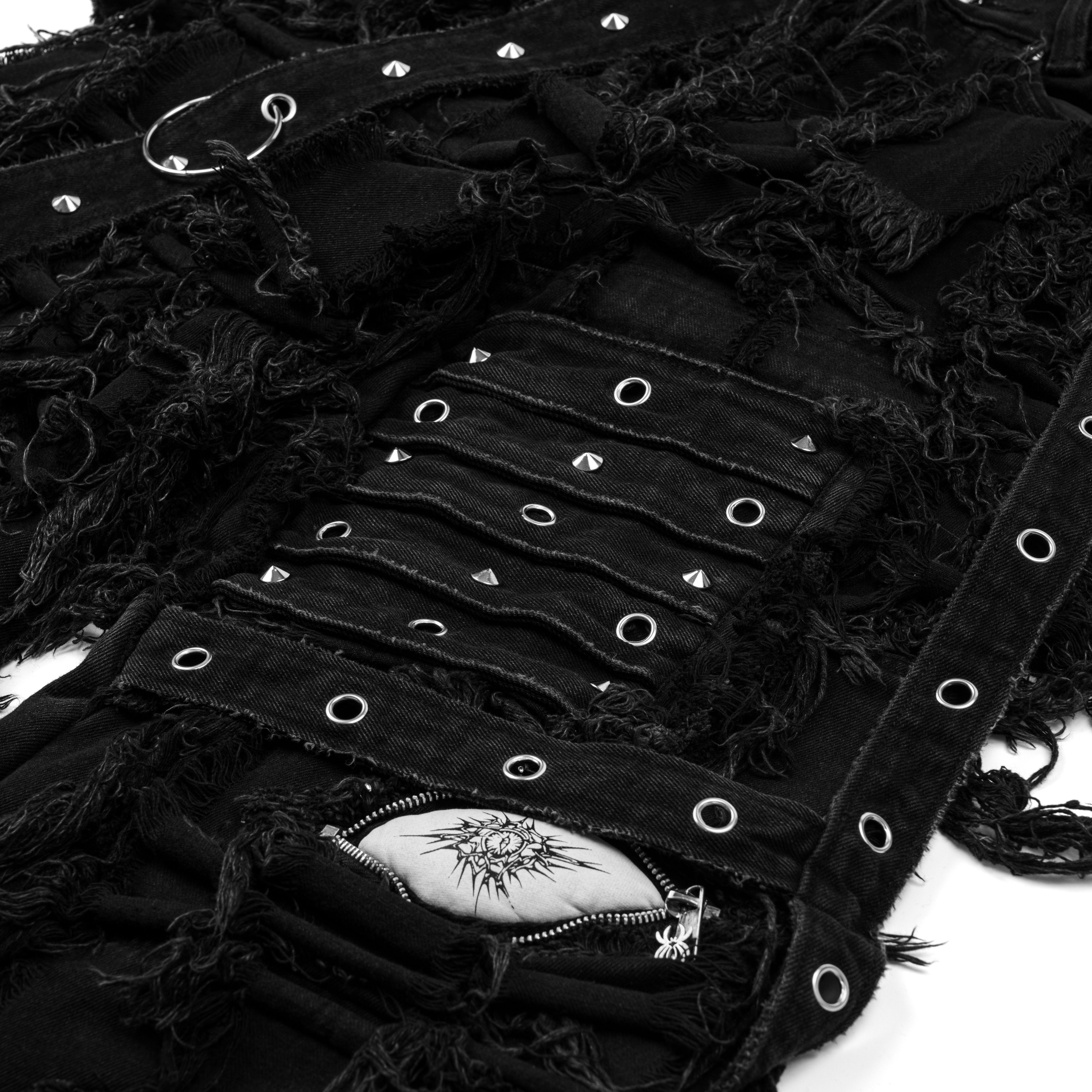 【UNIZ】ユニズ　 BLACK MONSTER PANTS opium UNIZ ジーンズ 「UNIZ」BLACK MONSTER PANTS / 「ユニズ