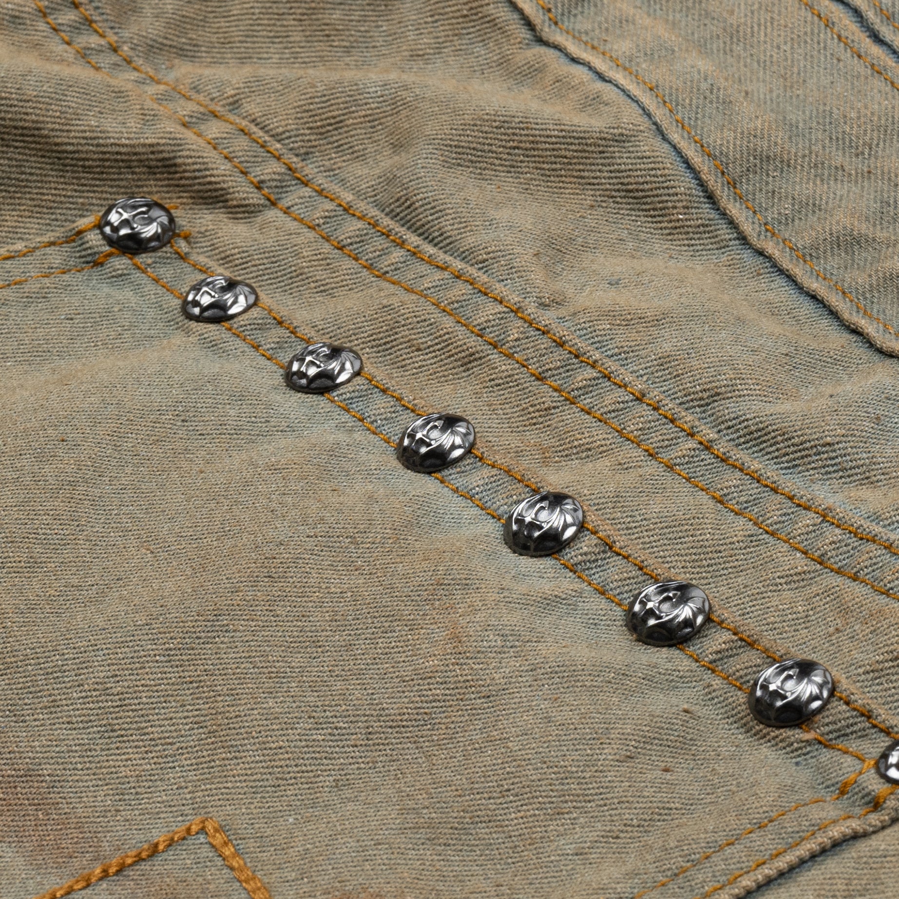 8 Backs J-Cut Pants - Dirty Washed(PRE-ORDER 2 WEEKS) – UNIZ