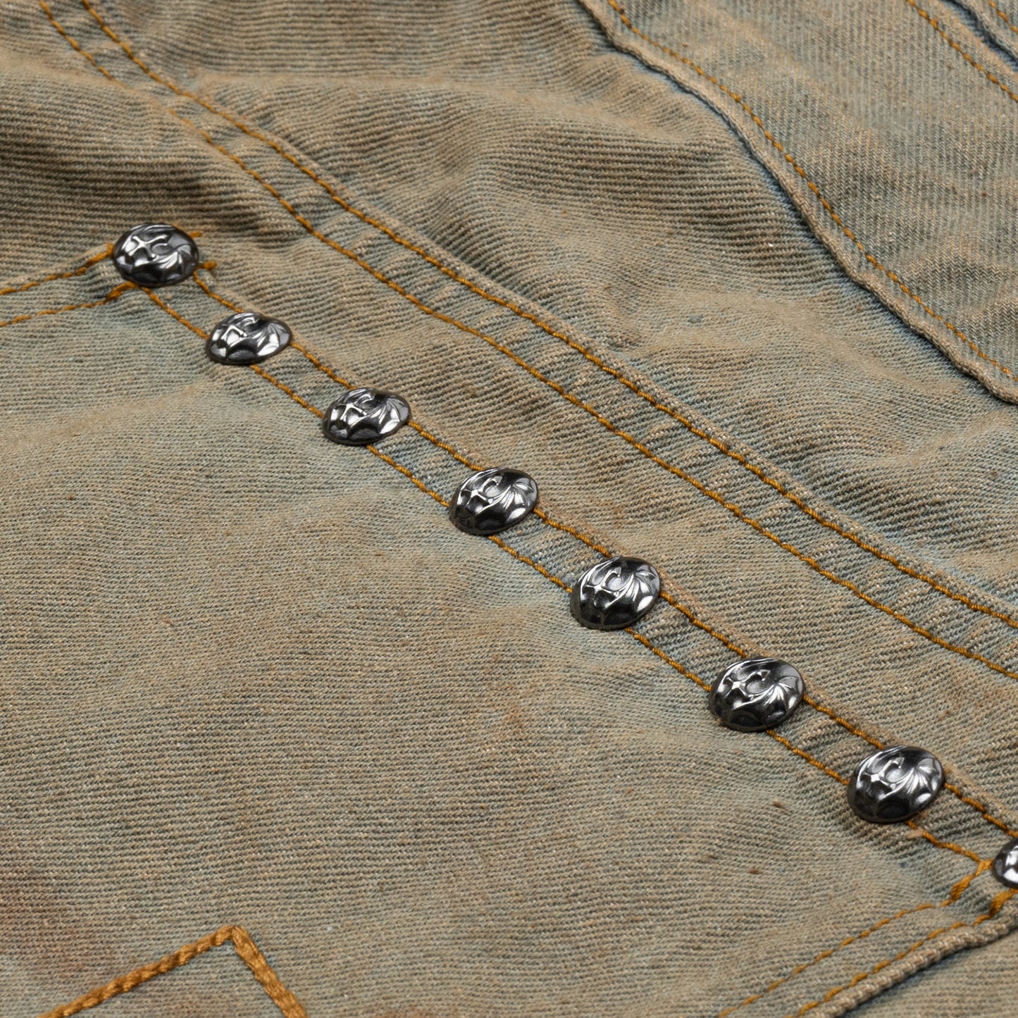 8 Backs J-Cut Pants - Dirty Washed (Available)