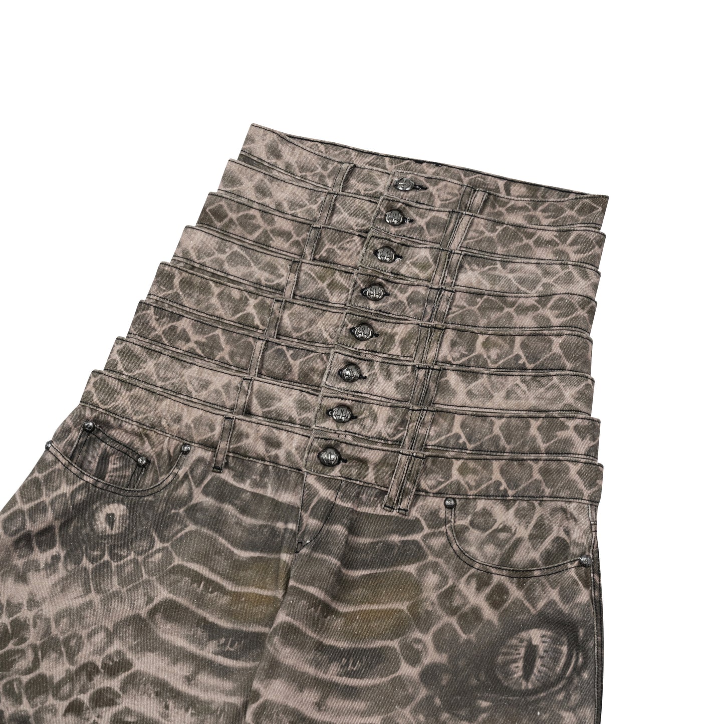 8 Backs J-cut Pants (Snake eyes)