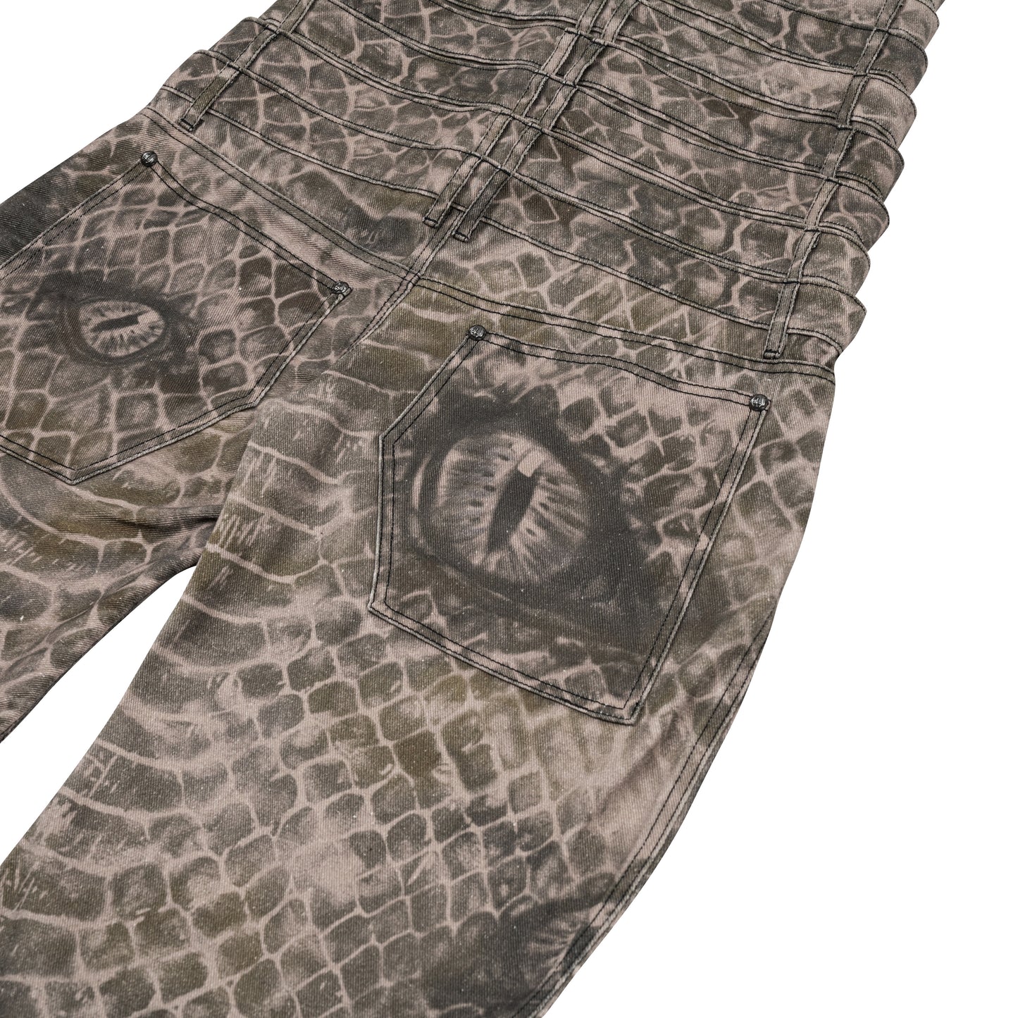 8 Backs J-cut Pants (Snake eyes)